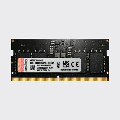 kingston fury ddr5 32gb 16gb 8gb 5600mhz impact laptop memory sodimm ram pc5 44800 1.1v