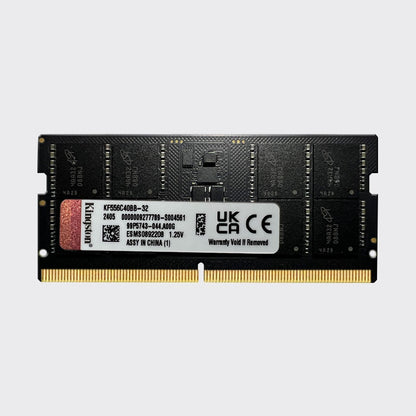 kingston fury ddr5 32gb 16gb 8gb 5600mhz impact laptop memory sodimm ram pc5 44800 1.1v