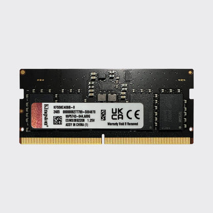 kingston fury ddr5 32gb 16gb 8gb 5600mhz impact laptop memory sodimm ram pc5 44800 1.1v